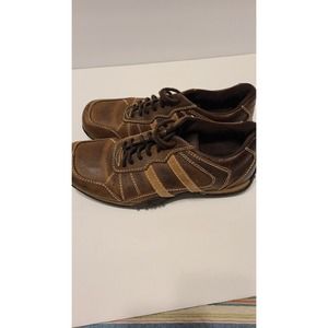 Bed Stu Shoes Mens‎ 9.5 The Next Step Oxford Lace up Brown Leather Bicycle
